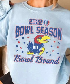 T Sweatshirt Women 2 DSBS19 Kansas Jayhawks College Football 2022 Bowl Season T Shirt