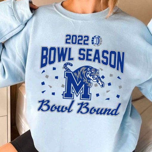T Sweatshirt Women 2 DSBS22 Memphis Tigers College Football 2022 Bowl Season T Shirt
