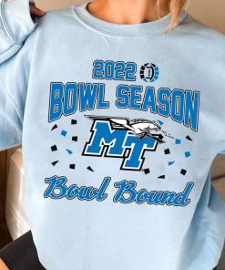 T Sweatshirt Women 2 DSBS23 Middle Tennessee Blue Raiders College Football 2022 Bowl Season T Shirt