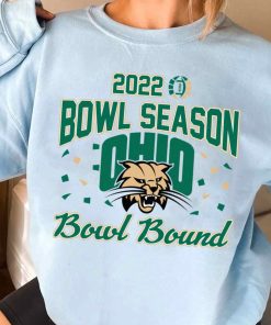 T Sweatshirt Women 2 DSBS25 Ohio Bobcats College Football 2022 Bowl Season T Shirt
