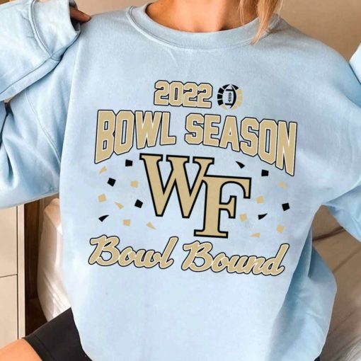 T Sweatshirt Women 2 DSBS34 Wake Forest Demon Deacons College Football 2022 Bowl Season T Shirt