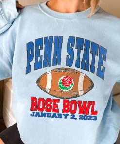 T Sweatshirt Women 3 BOWLG07 Penn State Nittany Lions Vintage 90s Rose Bowl Game 2023 T Shirt