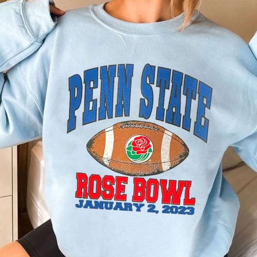 T Sweatshirt Women 3 BOWLG07 Penn State Nittany Lions Vintage 90s Rose Bowl Game 2023 T Shirt