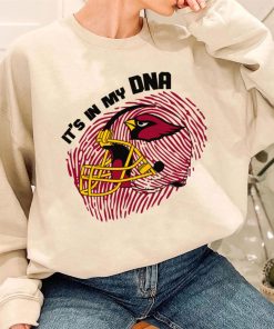 T Sweatshirt Women 3 DSBN005 It S In My Dna Arizona Cardinals T Shirt