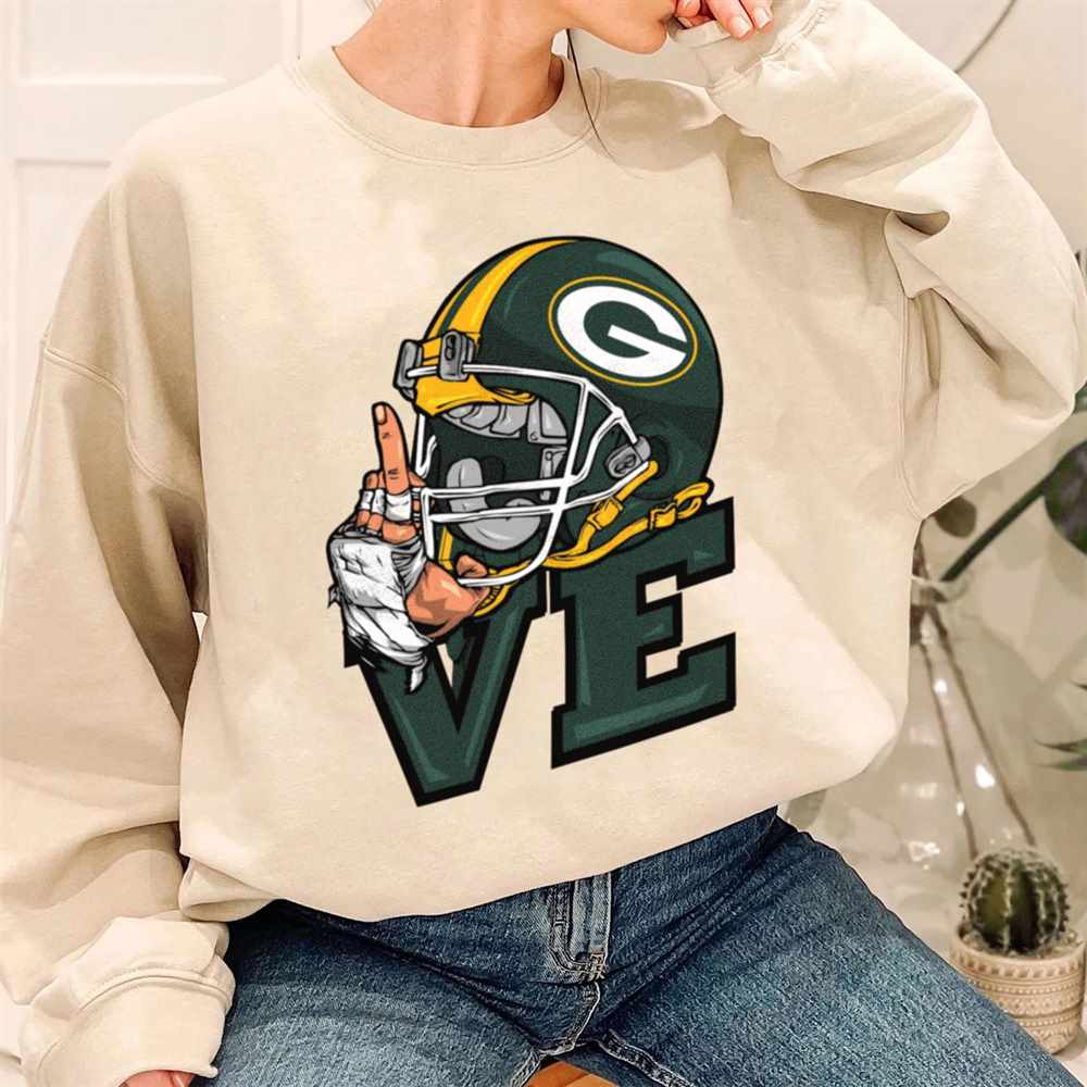 Love Sign Green Bay Packers T-Shirt
