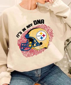 T Sweatshirt Women 3 DSBN428 It S In My Dna Pittsburgh Steelers T Shirt