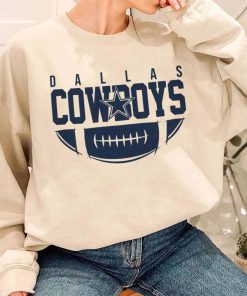 T Sweatshirt Women 3 TSBN129 Sketch The Duke Draw Dallas Cowboys T Shirt
