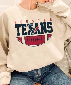 T Sweatshirt Women 3 TSBN143 Sketch The Duke Draw Houston Texans T Shirt