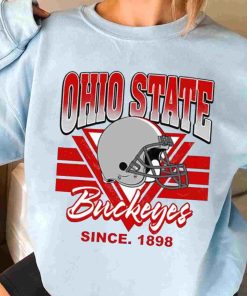 T Sweatshirt Women 3 TSNCAA03 Ohio State Buckeyes Vintage Team University College NCAA Football T Shirt