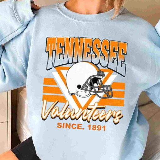 T Sweatshirt Women 3 TSNCAA04 Tennessee Volunteers Vintage Team University College NCAA Football T Shirt