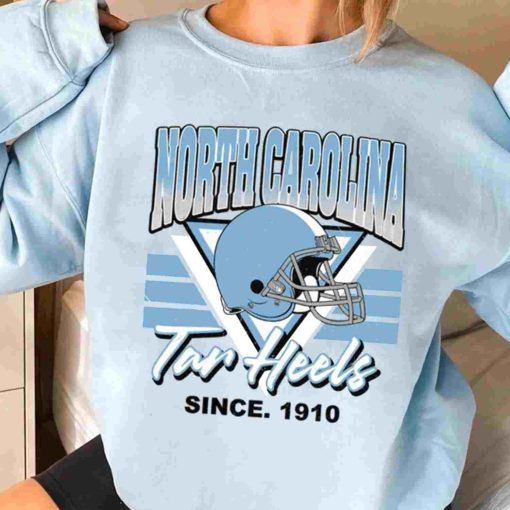 T Sweatshirt Women 3 TSNCAA14 North Carolina Tar Heels Vintage Team University College NCAA Football T Shirt