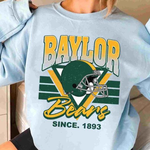 T Sweatshirt Women 3 TSNCAA19 Baylor Bears Vintage Team University College NCAA Football T Shirt 1