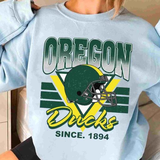 T Sweatshirt Women 3 TSNCAA25 Oregon Ducks Vintage Team University College NCAA Football T Shirt