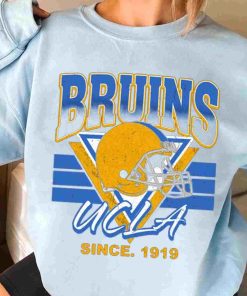 T Sweatshirt Women 3 TSNCAA34 UCLA Bruins Vintage Team University College NCAA Football T Shirt