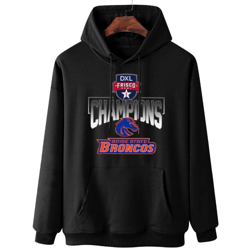 W Hoodie Hanging Boise State Broncos Frisco Bowl Champions T Shirt