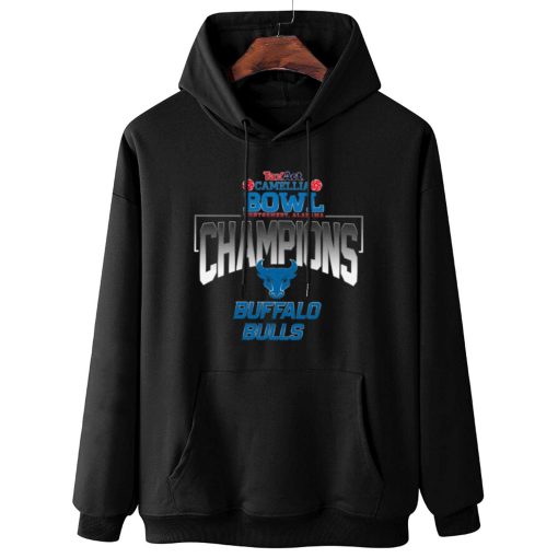 W Hoodie Hanging Buffalo Bulls Camellia Bowl Champions T Shirt