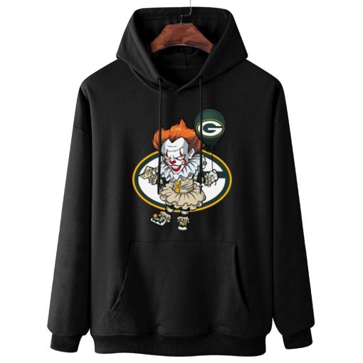 W Hoodie Hanging DSBN180 It Clown Pennywise Green Bay Packers T Shirt