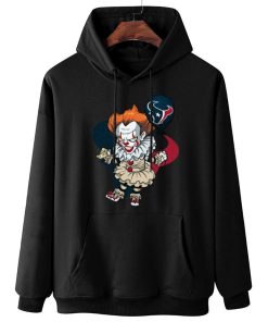 W Hoodie Hanging DSBN195 It Clown Pennywise Houston Texans T Shirt