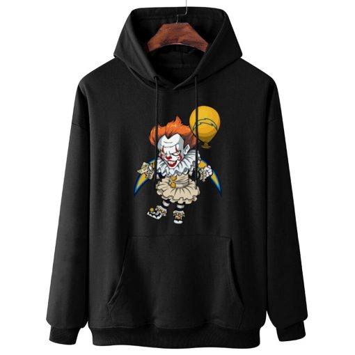 W Hoodie Hanging DSBN281 It Clown Pennywise Los Angeles Chargers T Shirt