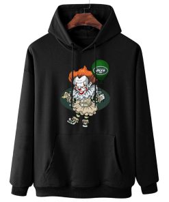 W Hoodie Hanging DSBN393 It Clown Pennywise New York Jets T Shirt
