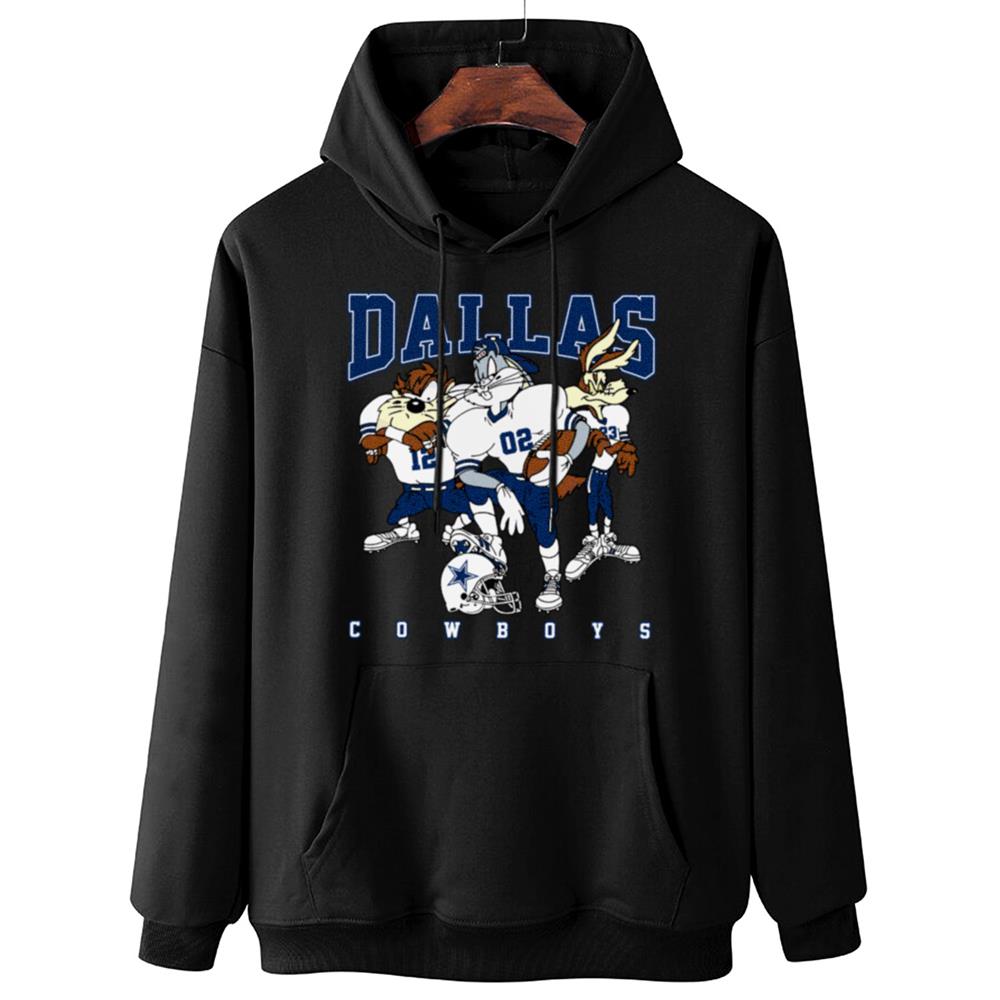 Dallas Cowboys Bugs Bunny And Taz Player T-Shirt