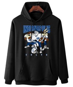 W Hoodie Hanging DSLT14 Indianapolis Colts Bugs Bunny And Taz Player T Shirt