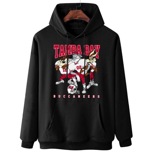 W Hoodie Hanging DSLT30 Tampa Bay Buccaneers Bugs Bunny And Taz Player T Shirt