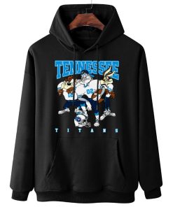 W Hoodie Hanging DSLT31 Tennessee Titans Bugs Bunny And Taz Player T Shirt