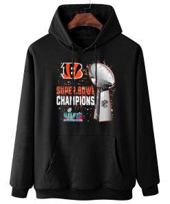 W Hoodie Hanging DSSB07 Cincinnati Bengals Super Bowl LVII 2023 Champions T Shirt