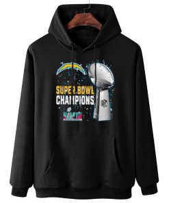W Hoodie Hanging DSSB18 Los Angeles Chargers Super Bowl LVII 2023 Champions T Shirt