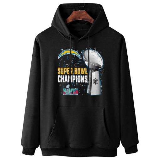 W Hoodie Hanging DSSB18 Los Angeles Chargers Super Bowl LVII 2023 Champions T Shirt