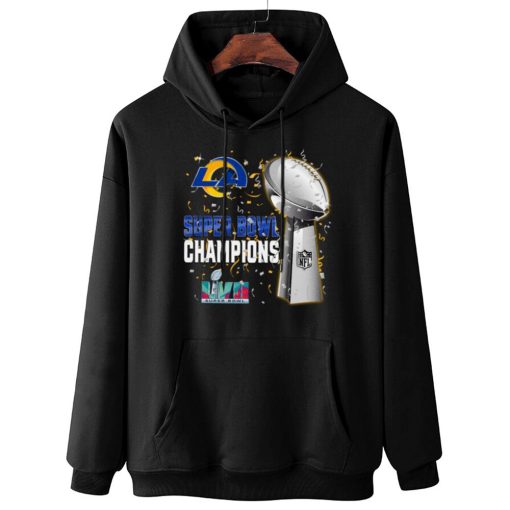 W Hoodie Hanging DSSB19 Los Angeles Rams Super Bowl LVII 2023 Champions T Shirt