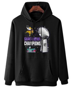 W Hoodie Hanging DSSB21 Minnesota Vikings Super Bowl LVII 2023 Champions T Shirt