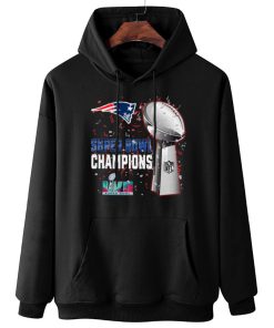 W Hoodie Hanging DSSB22 New England Patriots Super Bowl LVII 2023 Champions T Shirt