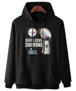 W Hoodie Hanging DSSB27 Pittsburgh Steelers Super Bowl LVII 2023 Champions T Shirt