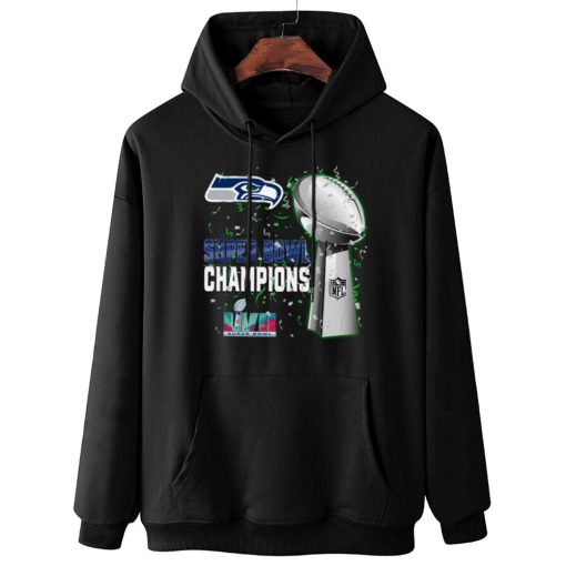 W Hoodie Hanging DSSB29 Seattle Seahawks Super Bowl LVII 2023 Champions T Shirt