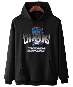 W Hoodie Hanging Georgia Southern Eagles Camellia Bowl Champions T Shirt