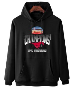 W Hoodie Hanging SMU Mustang New Mexico Bowl Champions T Shirt