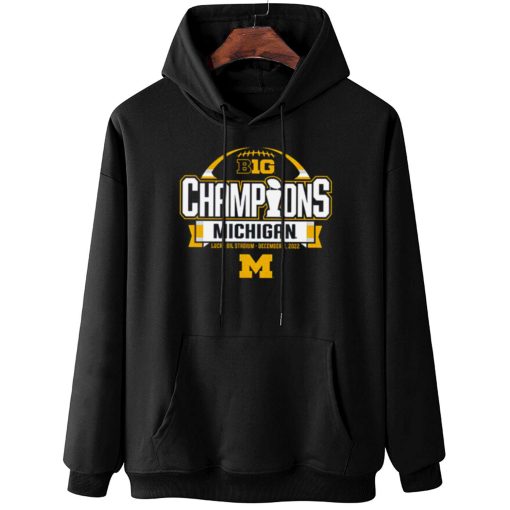 W Hoodie Hanging TSBN173 Michigan Wolverines Big Ten Football Conference Champions T Shirt