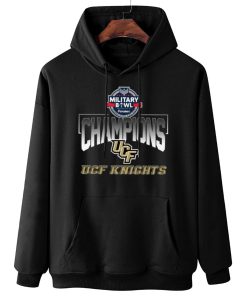 W Hoodie Hanging UCF Knights Military Bowl Champions T Shirt