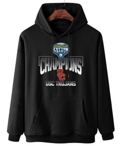 W Hoodie Hanging USC Trojans Goodyear Cotton Bowl Classic Champions T Shirt