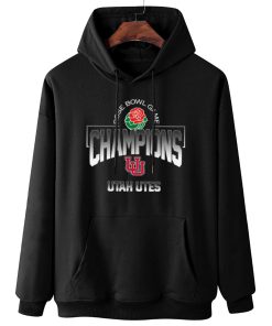 W Hoodie Hanging Utah Utes Rose Bowl Game Champions T Shirt