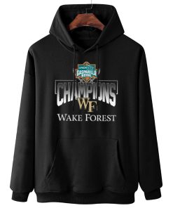 W Hoodie Hanging Wake Forest Gasparilla Bowl Champions T Shirt