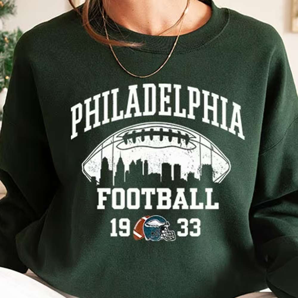 Game Day Philly Sky View Philadelphia Eagles T-Shirt