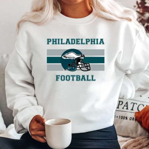 Helmet Retro 2022 2023 Champions Philadelphia Eagles T Shirt