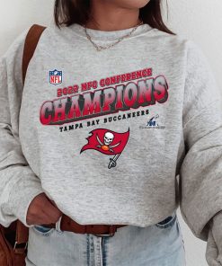 T SW W1 NFC30 Tampa Bay Buccaneers Team 2022 NFC Conference Champions T Shirt