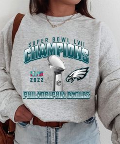 Philadelphia Eagles Super Bowl LVII 2022 2023 Champions T-Shirt - Cruel Ball