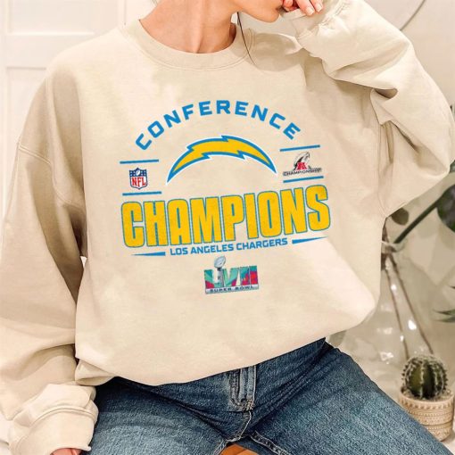 T SW W3 AFC27 Los Angeles Chargers Champions Pro Bowl NFL American Football Conference T Shirt