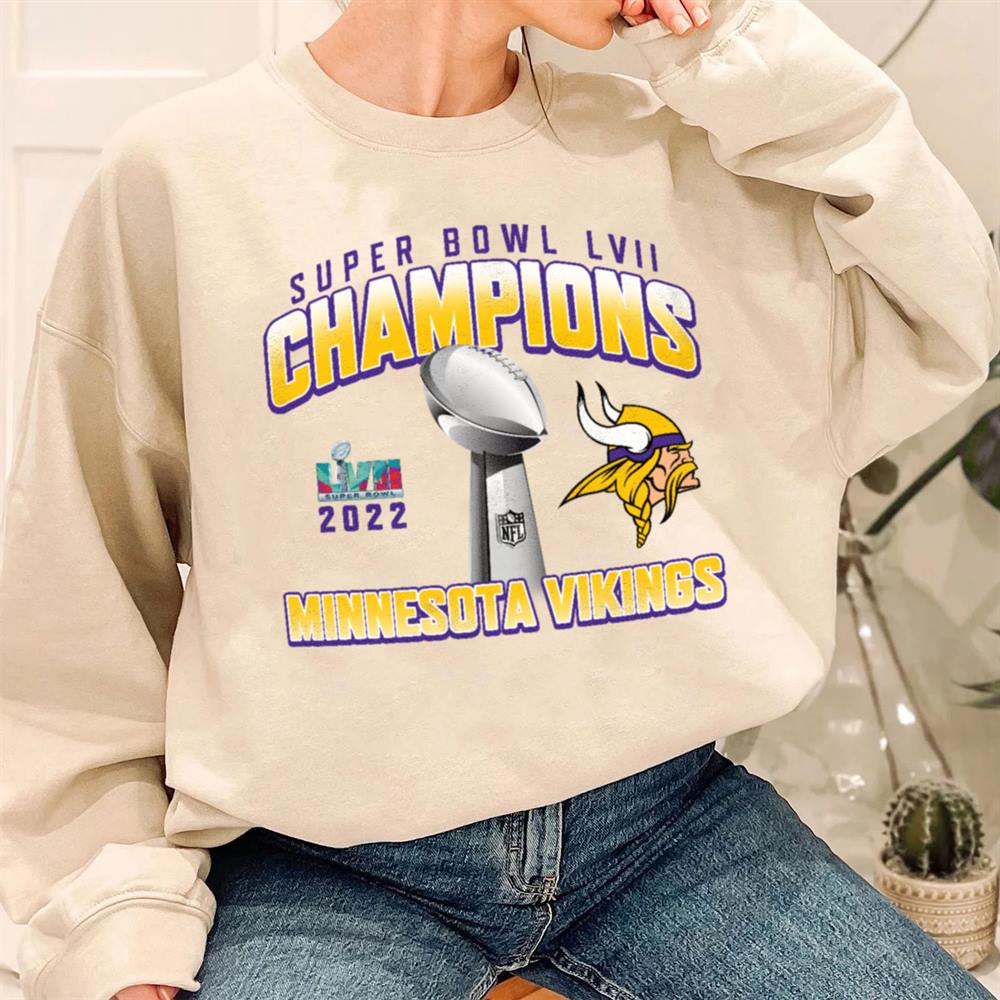 Minnesota Super Bowl Champions 2023 v2 - Minnesota Vikings