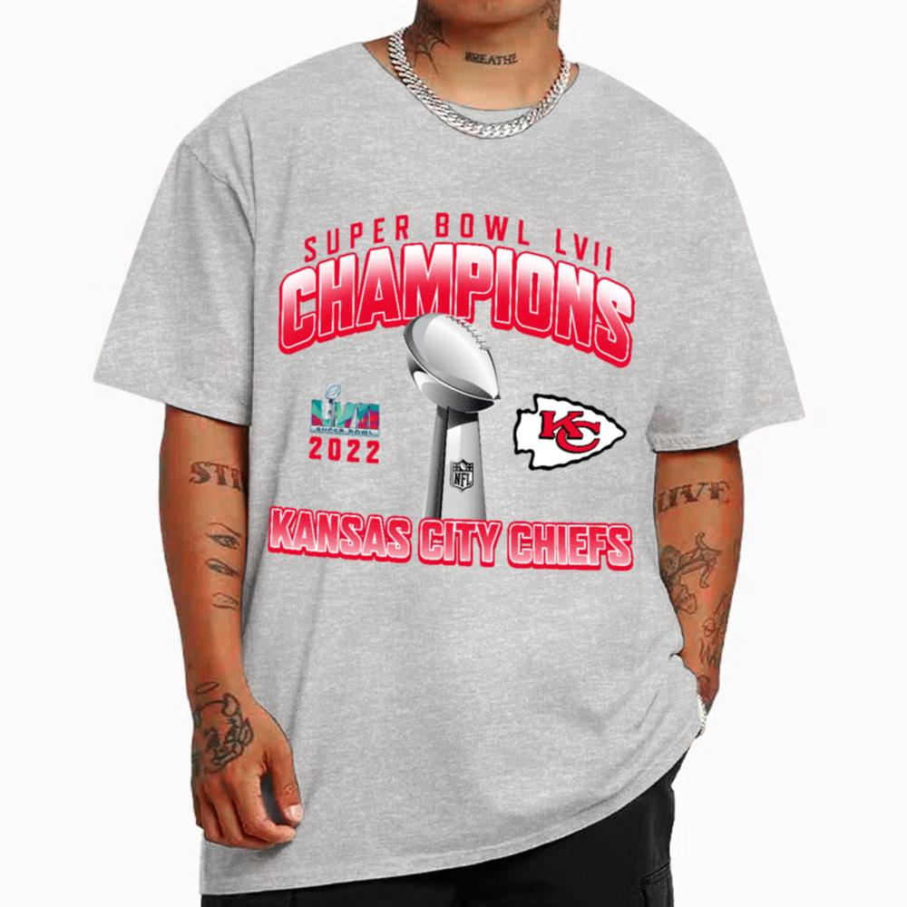 Kansas City Chiefs Super Bowl LVII 2022 2023 Champions T-Shirt - Cruel Ball